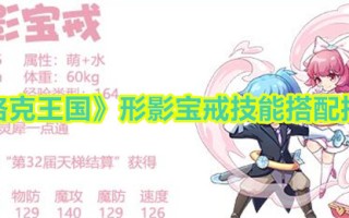 洛克王国暗影与宝戒技能搭配推荐