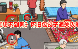 《不期而遇的鸭子》怀旧包饺子通关攻略
